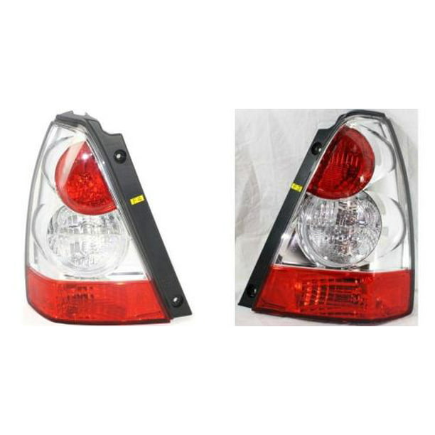OE Replacement Subaru Forester Right Tail Lamp Lens/Housing 